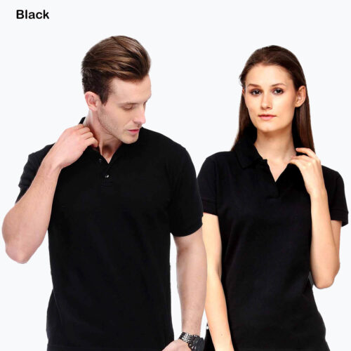 Scott International Black Polo T-Shirt