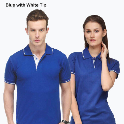 Scott International Royal Blue Polo T-Shirt