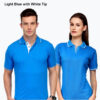 Scott International Light Blue Polo T-Shirt