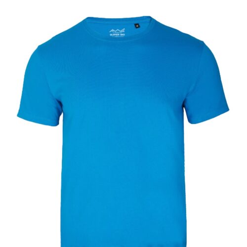 Super Bio Royal Blue Round Neck T-Shirt