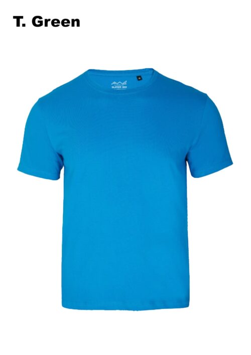 Super Bio Royal Blue Round Neck T-Shirt