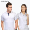 Scott International White with Black Tipping Polo
