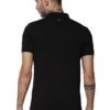 Customized Jack&Jones black Polo T-Shirt Back