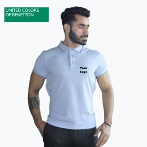 Benetton Premium Solid Polo Shirt- Customizable