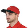 Polycotton 5 Panel Promotional Cap in Red