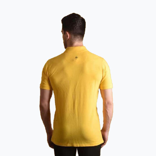 United Color of Benetton Yellow Polo Shirt back