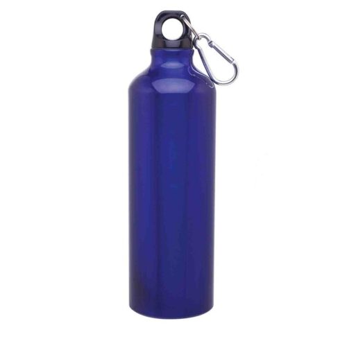 Custom Matte Aluminum Water Bottle Blue