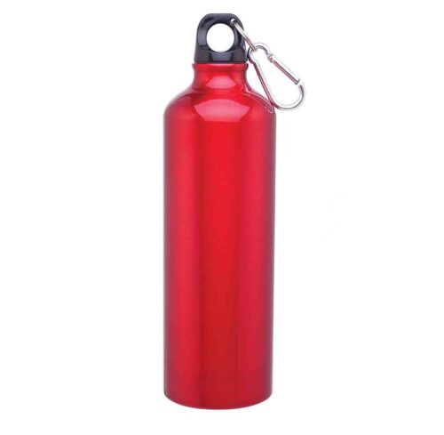 Custom Matte Aluminum Water Bottle Red