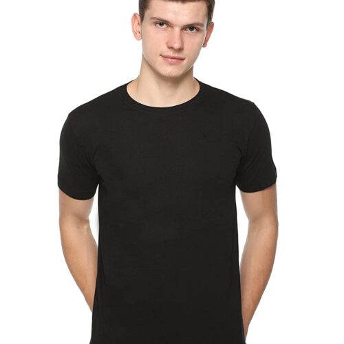 skinta round neck custom biowash t-shirt by merch story