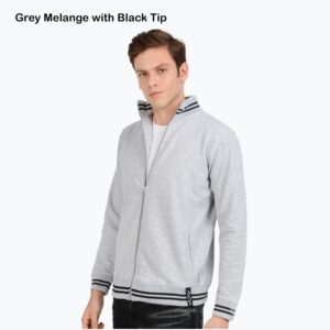 AWG Grey Jacket with Black Tipping