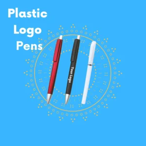 Plastic Logo Pen by Merch Story