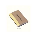Merch Story Beige Cardholder with gold metal