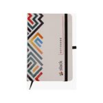 Merch Story Hard Cover Notebook with Raised UV