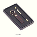 Sleek Metal Pen and Customizable Keychains