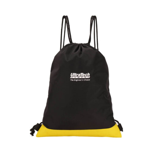 Customizable drawstring backpack