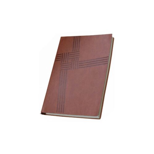 Leatherette soft cover custom notebook for corporate gifting