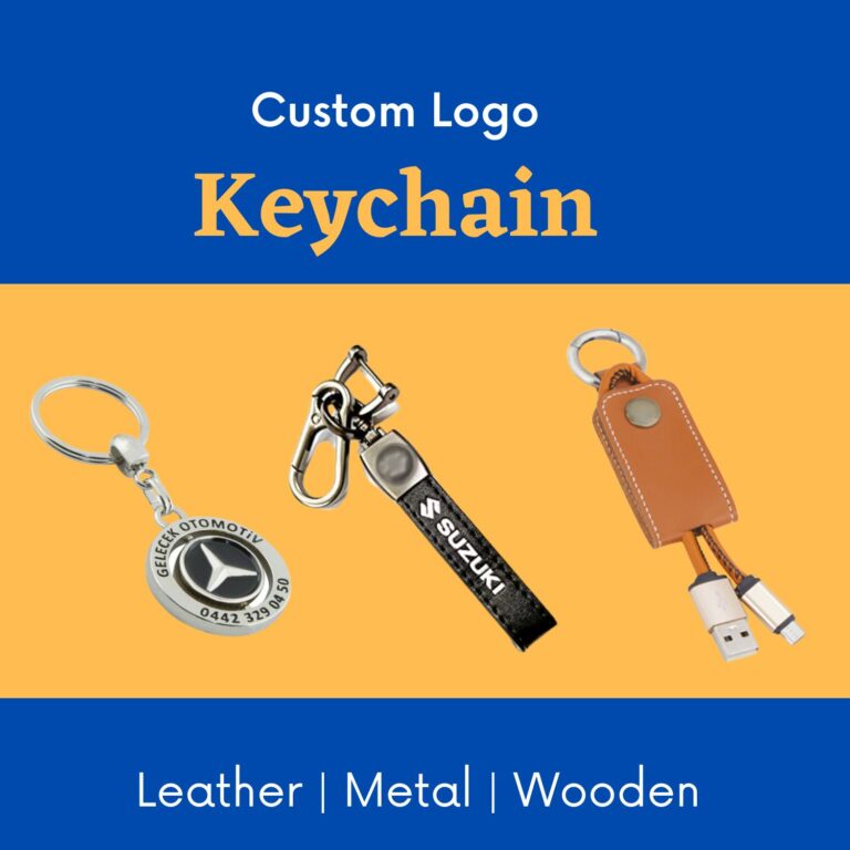 Keychains corporate merchandise collection