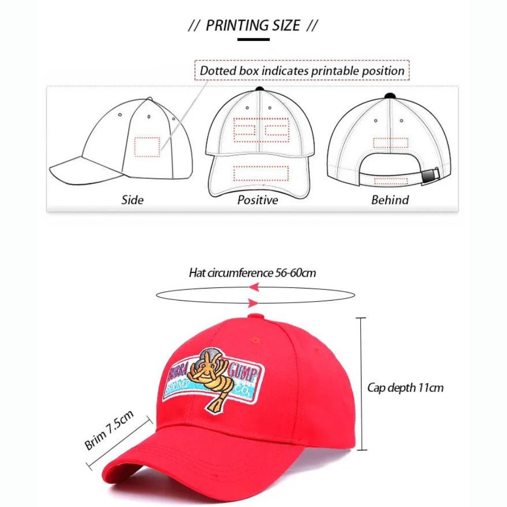customized caps decoration
