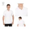 Rare Rabbit Solid Polo Cotton T-Shirts in White