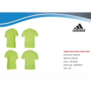 Customized Adidas Round Neck Dryfit Tshirt