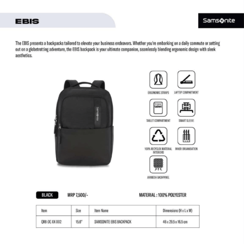 Ebis Laptop Backpack