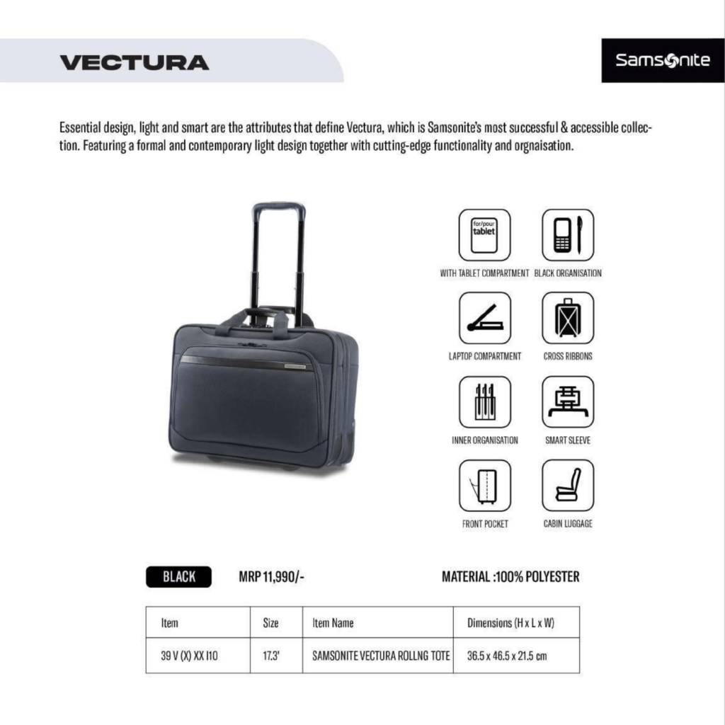 Samsonite VECTURA Trolley Bag