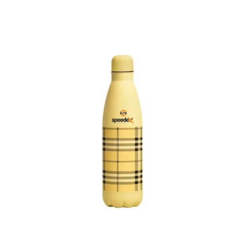 Customized Speedex Check & Mate Water Bottle in beige