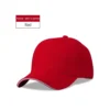 Premium Cotton Cap Navy Red