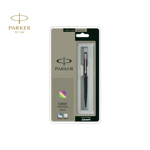 Customized Matt Black Parker Logo Pen