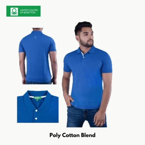 Customized Benetton(UCB) PC T-Shirt 2024, Royal Blue Color