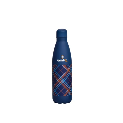Customized Speedex Check & Mate Water Bottle in blue