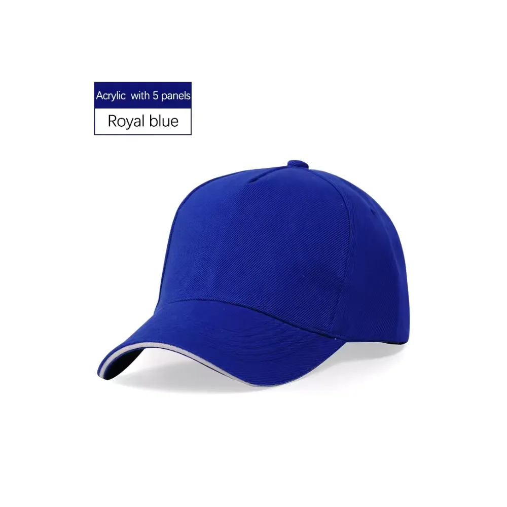 Premium Cotton Cap Royal Blue