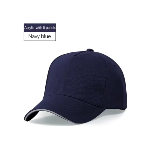 Premium Cotton Cap Navy Blue