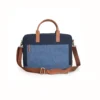 Premium Canvas Laptop Messanger Bag in Blue