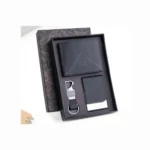 Leather Wallet, Keychain & Card holder Gift Set