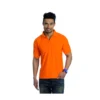 Rice Knit Sports Polyester T-Shirt Orange
