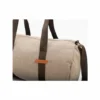 Milange Fabric Based Duffel/Gym Bag in Beige