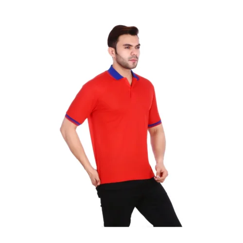 Customizable Spun Matty Polo in Red