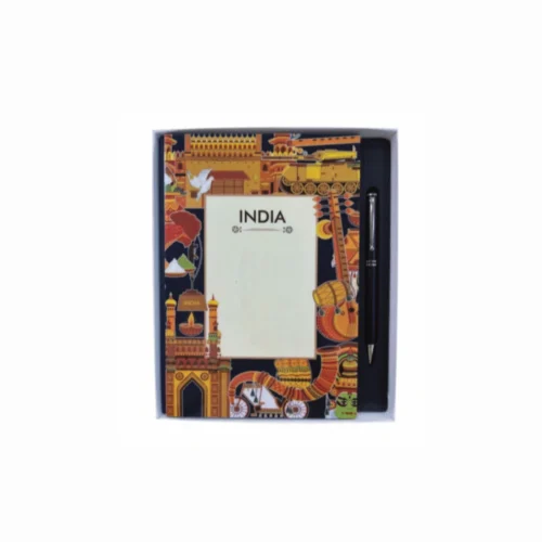 Acrylic Notebook with Metal Pen Gift Set