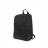 Oblique Anti Theft Premium.Backpack, Backside in Black Color