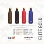 Speedex Elite Gold Insulated Water Bottle