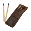 Leather Luxuary Pen Holder with Logo Embossed