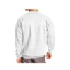 Customized PC Crew Neck Sweatshirt Backside(White)