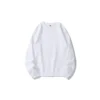 380 GSM Heavy Weight Crew Neck Sweatshirt in White