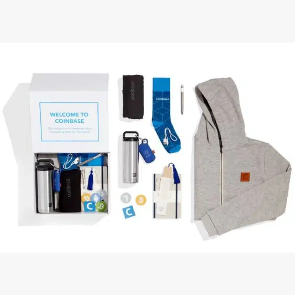 Coinbase Employee Welcome kit