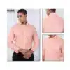 Customized Cotton Filafil 100% Cotton Shirt in Light Pink