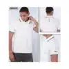 Customized Police Polo T-Shirt in White