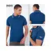 Customized Police Polo T-Shirt in Royal Blue