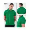 Customized Police Polo T-Shirt in Green