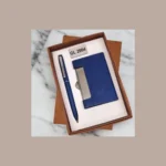 Navy Blue Pen & Card Holder Gift Set